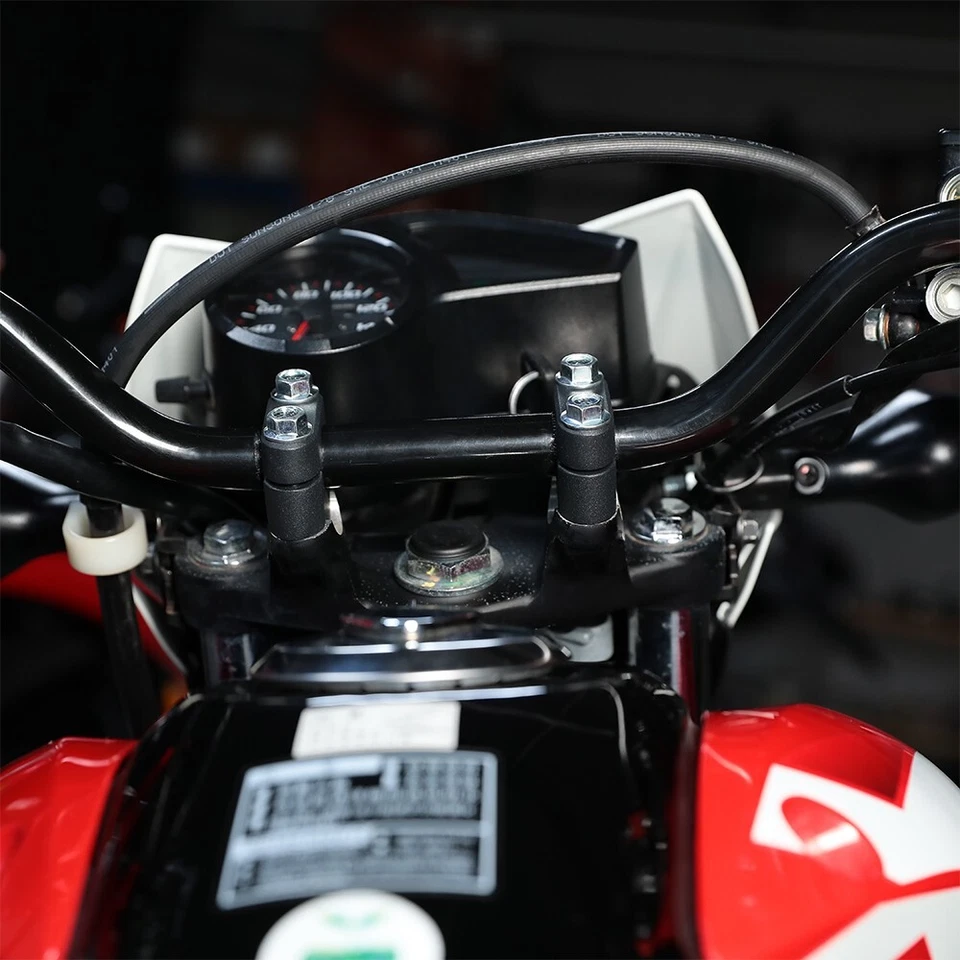 Adaptador de elevadores de abrazadera de montaje de barra de grasa de manillar de 22 mm para HONDA XR650R XR150L XR190L Foto 3 de 4