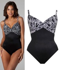 Miraclesuit Roswell Crosstown Traffic Underwire One Piece Swimsuit