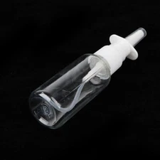 Empty Plastic Nasal Spray Bottles Pump Sprayer Mist x1 Nose Sprays US