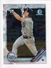2019 Bowman Draft Jake Guenther 1st Chrome Tampa Bay Rays #BDC-96