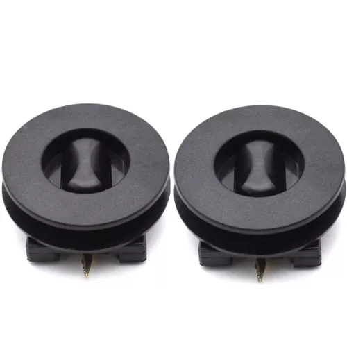 2X Clips de fijación para alfombrillas de coche perilla giratoria negro soporte universal para alfombrillas - Imagen 1 de 6