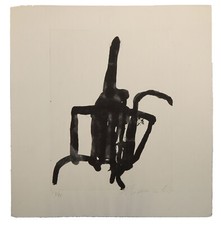 Emil Schumacher - Aquatinta 4/1965 - signiert