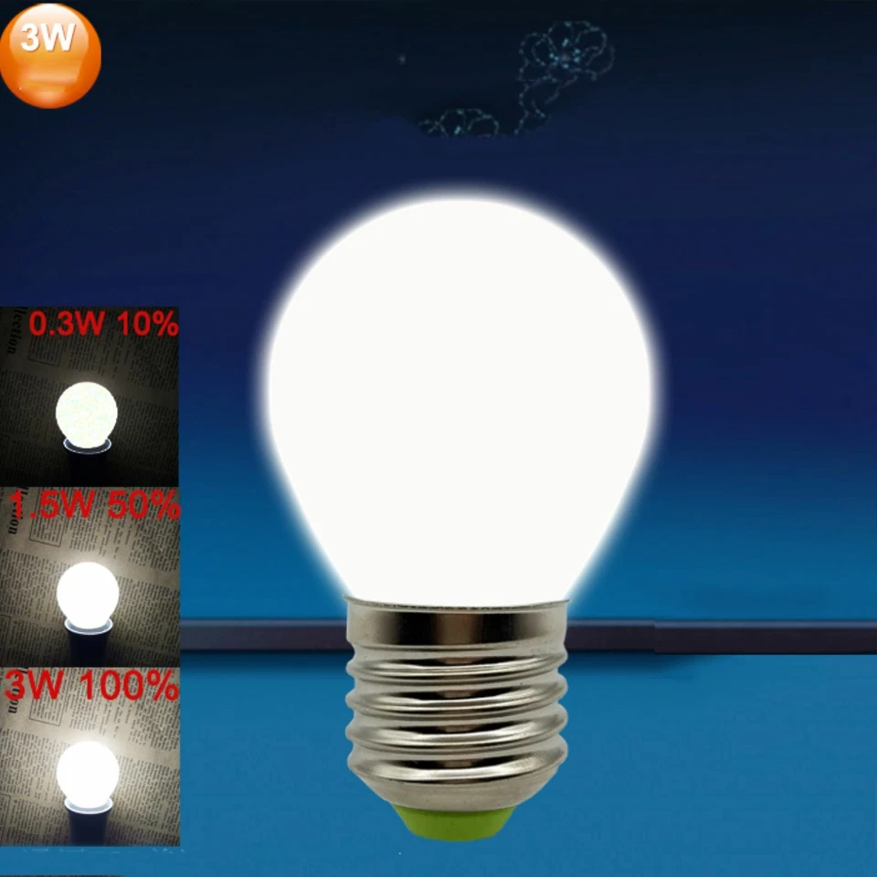 Dimmable LED Bulbs E26 E27 B15 B22 E14 E12 Equival 30W Replace Lamps 220V 110V - Image 2 of 4