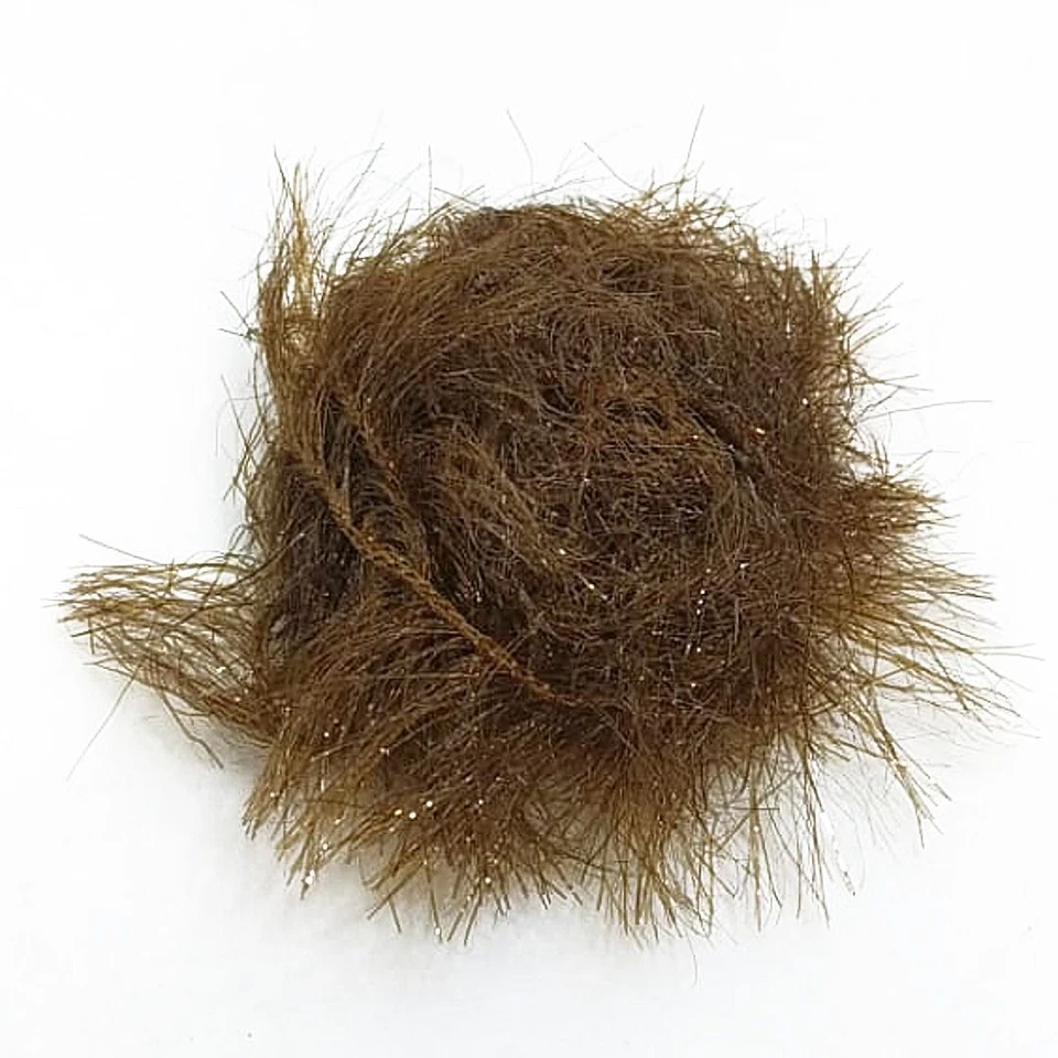 Hareline Grande Krystal Hackle Mosca Atado Sintético 28 Colores Cuerpo Ala Camarones Foto 4 de 4