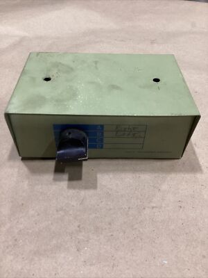 Kentek DB25 4 Way Data Transfer Switch Box RS-232#263PT91FML
