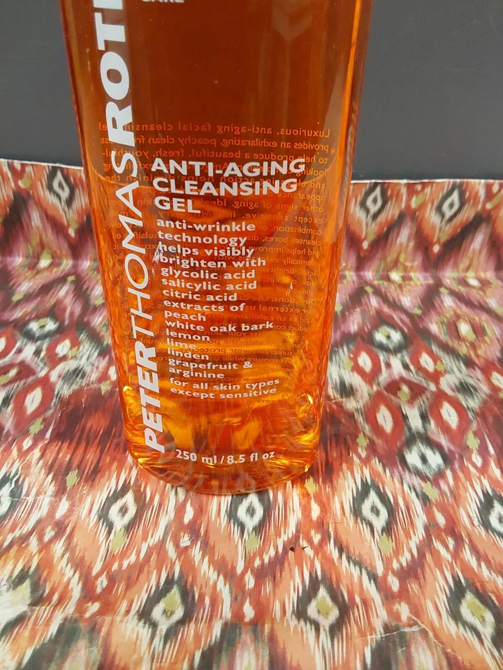 Gel limpiador antienvejecimiento Peter Thomas Roth cuidado de la piel 8,5 oz nuevo Foto 2 de 3