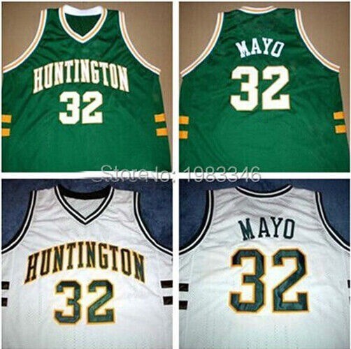 Throwback OJ Mayo #32 High School Basketball Jersey White