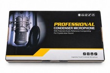 Professional Condenser Microphone Black Bundle One Pack ALPOWL BM800TZ