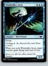 Windcaller Aven – The List (Modern Horizons) – MH1-77 – Regular – NM – MTG