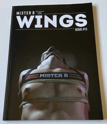 MISTER B Wings Magazine Issue #12 DURK DEHNER (Tom Of Finland) Interview