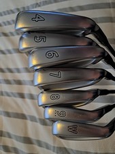 Ping i Blade Iron Set 4-Pw Red Dot 1 Deg Flat Stiff Shafts