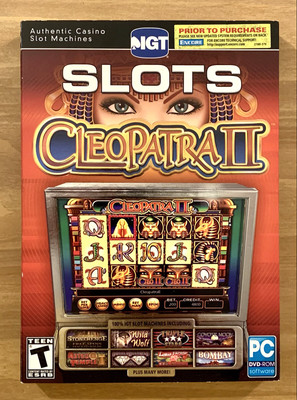 CD-ROM ~ Slots - Cleopatra II ~ Teen ~ IGT ~ 1 Player ~ 2012 ~ !L  K!