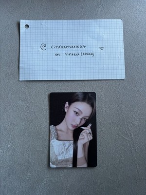 official ILLIT Iroha bomb photocard