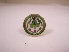 Pennsylvania Dutch Distelfink SINGLE Vintage Cuff Link replace lost/broken zu41