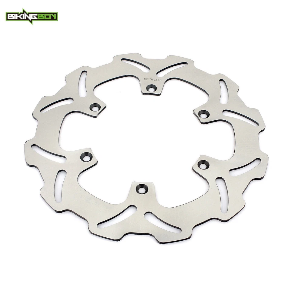 For YAMAHA YZ125 YZ250 Solid Brake Discs Rotors Pads YZ450F YZ250F WR450F WR250F Foto 3 de 4