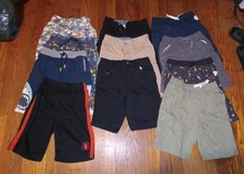 Boys' Size 10 SHORTS Lot 11 Mixed Brands Styles Mostly 365 Kids Brand