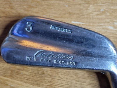 Andersons, Elie, Fife, Scotland, Rustless 3 Eisen Sammlerstück, R Flex Stahlschaft