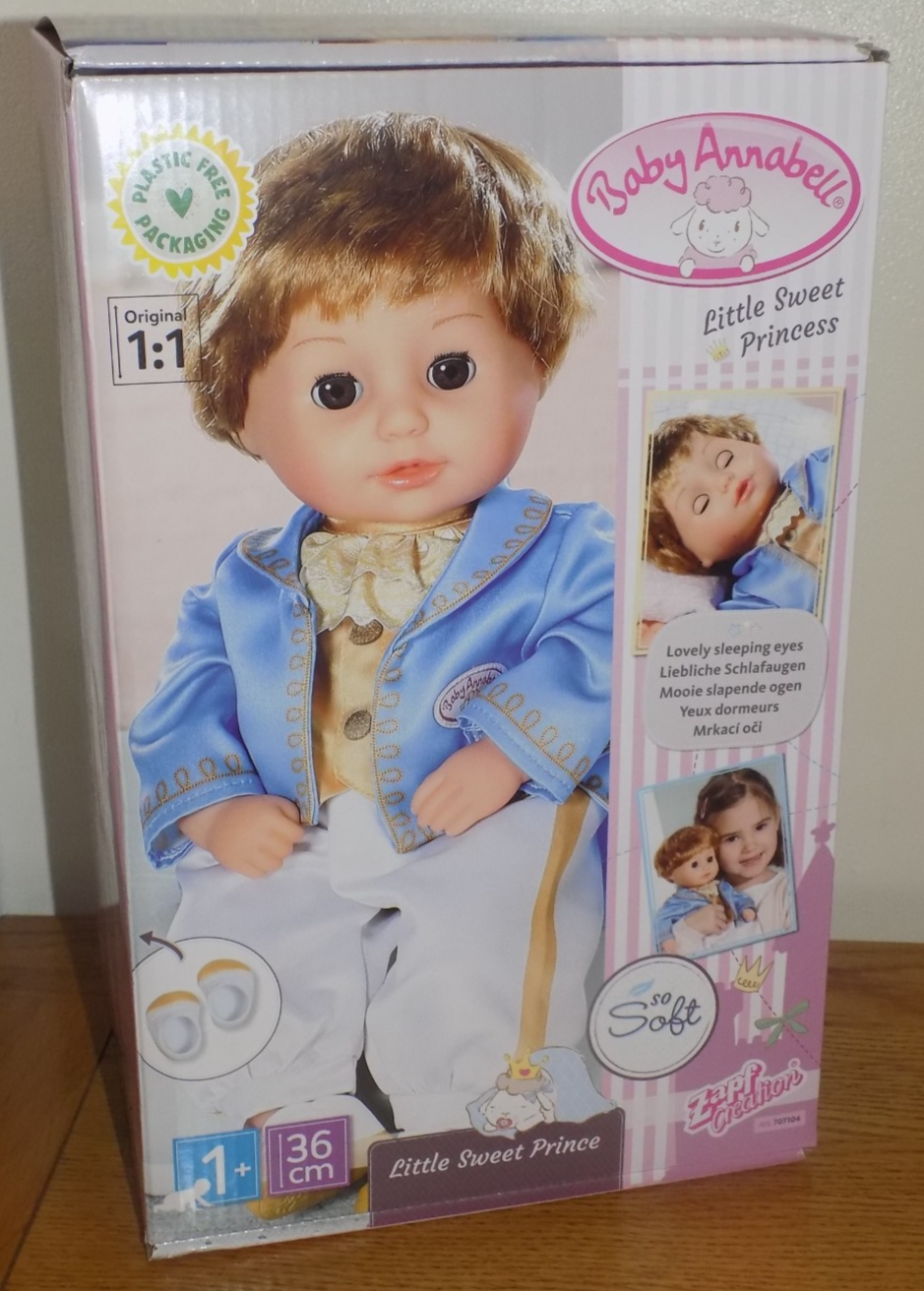 Baby Annabell - Little Sweet Prince Doll - BRAND NEW