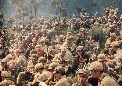 Peking China According official Chinese Communist caption fighters- Old Photo