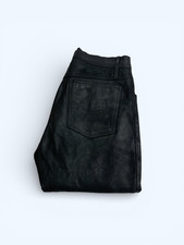 ORINA Mens 100% Genuine Leather Motorcycle Trousers Pants W29" L29" Rider Jean