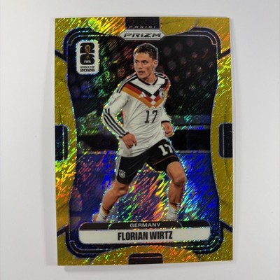 FLORIAN WIRTZ 2026 Prizm FIFA World Cup #1/5 GOLD SHIMMER Germany SSP