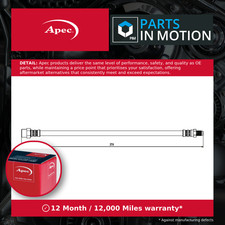 Brake Hose fits MERCEDES 230 2.3 Front 76 to 93 Hydraulic 1234280635 1284280135