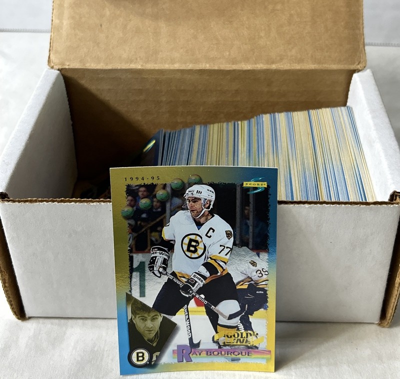 1994-95 Score Hockey Gold Line Parallels Lot Of 170 Cards W/ Duplicates