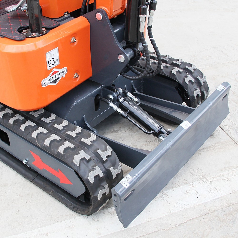 2000lbMini Excavator 1 T mini Digger B&S engine Hydraulic Cooler Pilot Operation