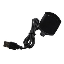 1M USB Charger Cable Sync Data Clip For Garmin Approach S2 S4 GPS Watch f