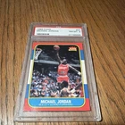 Fleer 1986-87 Michael Jordan #57 Rookie Chicago Bulls PSA 8 Basketball Card