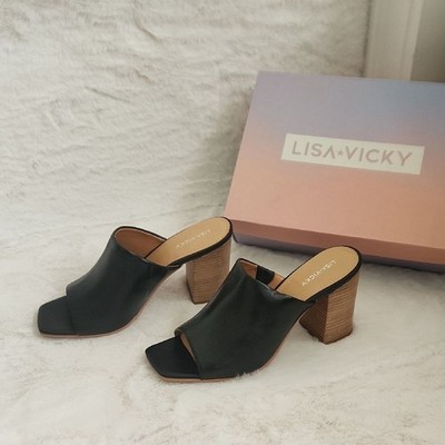 Lisa Vicky Black Women's Heels