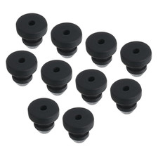 20Pcs Snap Rubber Grommet Hole Plug Mount Dia 4.5mm ID 2mm H 8mm Seal Anti-Scrat