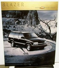 2000 Chevrolet Blazer Dealer Sales Brochure Features Options Large Chevy 2000 Chevrolet Blazer Dealer Sales Brochure Features Options Large Chevy
