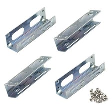 PHITUODA 3.5" to 5.25" Hard Drive Bay Metal Mounting Bracket Adapter for...