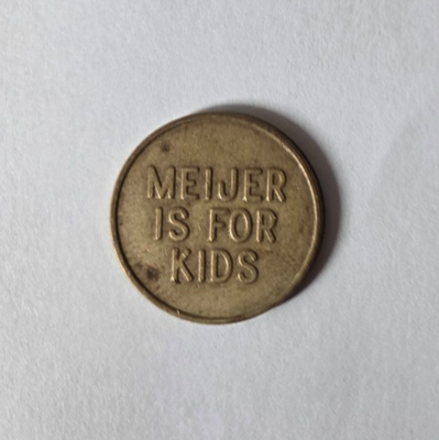 Meijer's Supermarket Sandy the Penny Pony Free Ride Token 20mm | eBay
