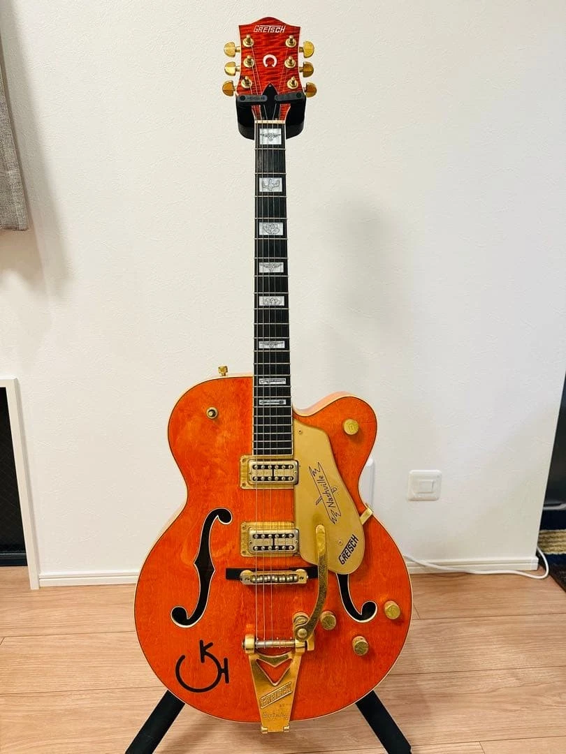 GRETSCH / 6120W NASHVILLE-WESTERN 1991年製 1991 Vintage] GRETSCH 6120W Nashville Western Semi-Hollow Electric