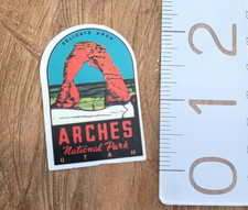 Arches National Park Decal Arches NATIONAL PARK STICKER Zion Arches Decal
