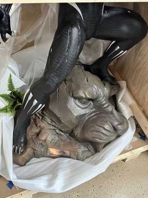 Marvel Black Panther (Chadwick Boseman) Life Size Statue 1:1 Scale