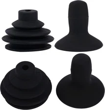 4Pcs Wheelchair Joystick Knob and Gaiter Set Power Chair Controller Accessories