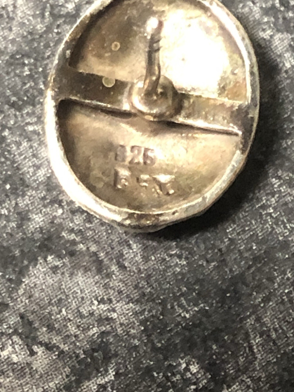 Silver Vintage Earrings - image 2