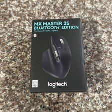 Logitech MX Master 3S Bluetooth Edition Wirel...