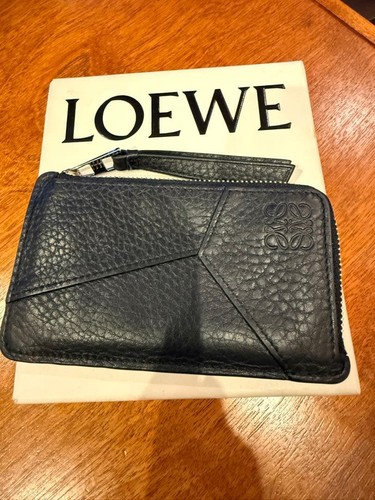 LOEWE Puzzle Coin Card Holder Black