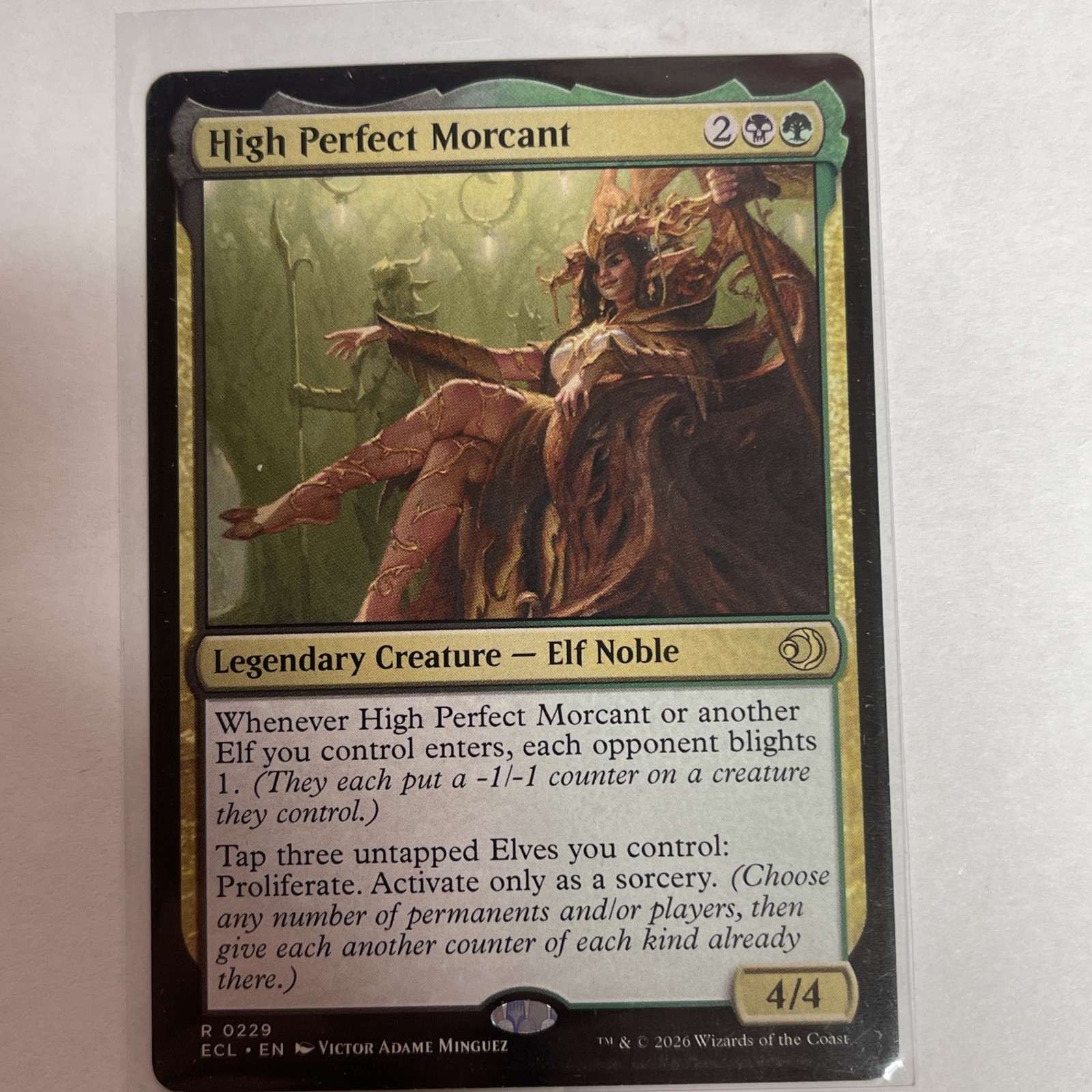 High Perfect Morcant Lorwyn Eclipsed #229 Rare