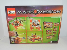 LEGO 7697 Mars Mission MT-51 Claw-Tank Ambush NEW IN BOX Sealed Set NIB