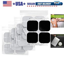 TENS Unit Pads Electrode Patches with Upgraded Self-Stick Performance and Ski...