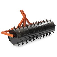 Titan Attachments 3 Point 5 Ft Drum Spike Aerator Fits Category 1 And 2 Tractors