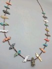 Zuni Native American Necklace Single Strand 21 Animal Fetish Necklace — photo 4