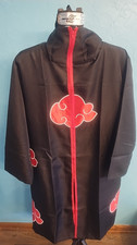 Naruto Uchiha Itachi Robe LARGE Cosplay Anime with Headband Vermillion Ring