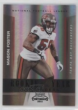 2011 Playoff Contenders Rookie of the Year Black 23/50 Mason Foster #17 1q5