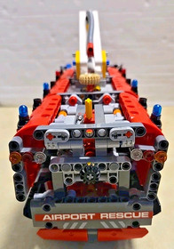 Retired Lego Technic 42068 Airport Rescue Vehicle Fire Truck w Manual No Box